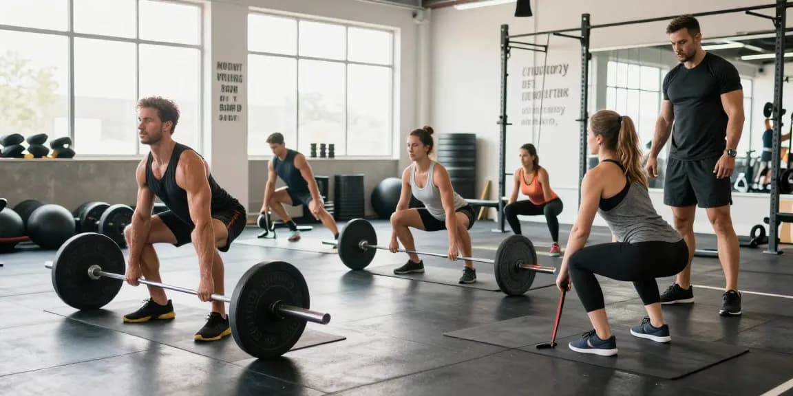 Selliza Shop bietet sichere Fitnesslösungen in einem modernen Gym mit engagierten Athleten.
