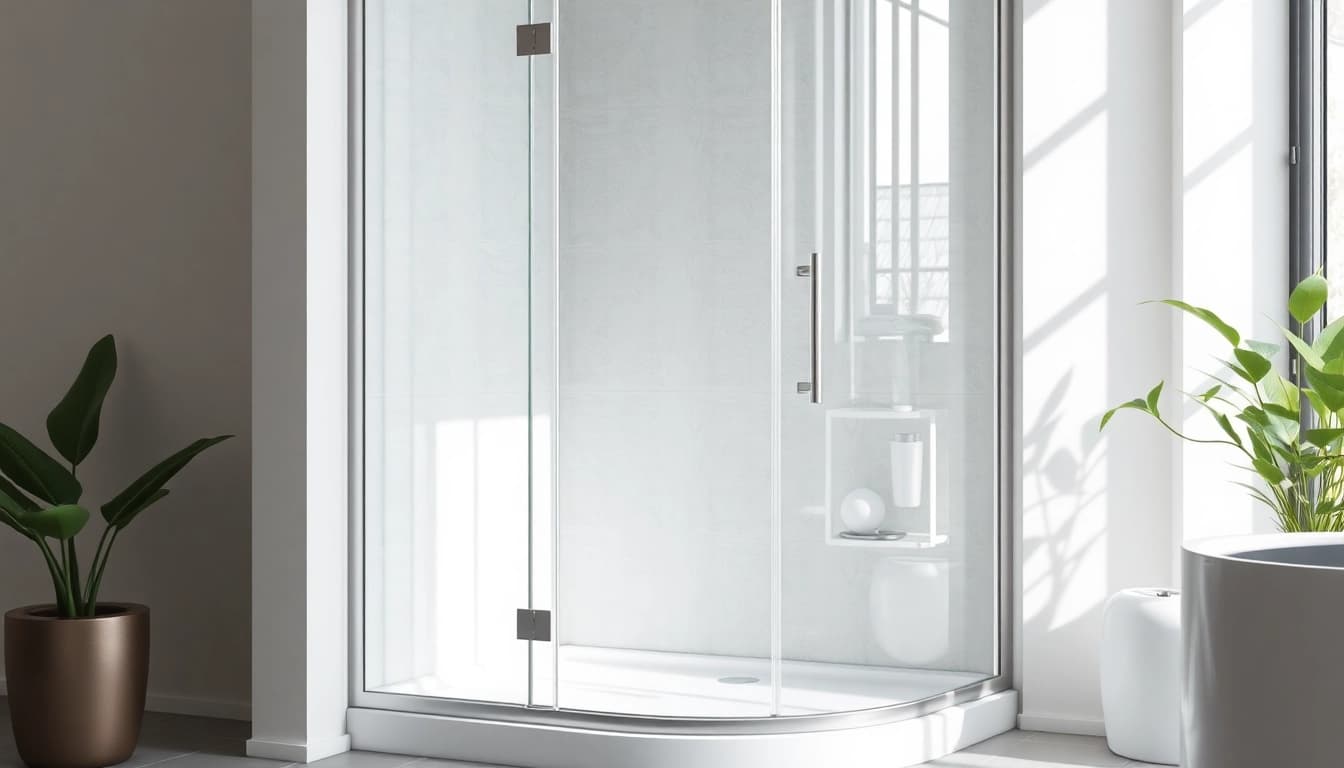 Erleben Sie die perfekte duschkabine 90x90 komplett in einem eleganten Badezimmer.