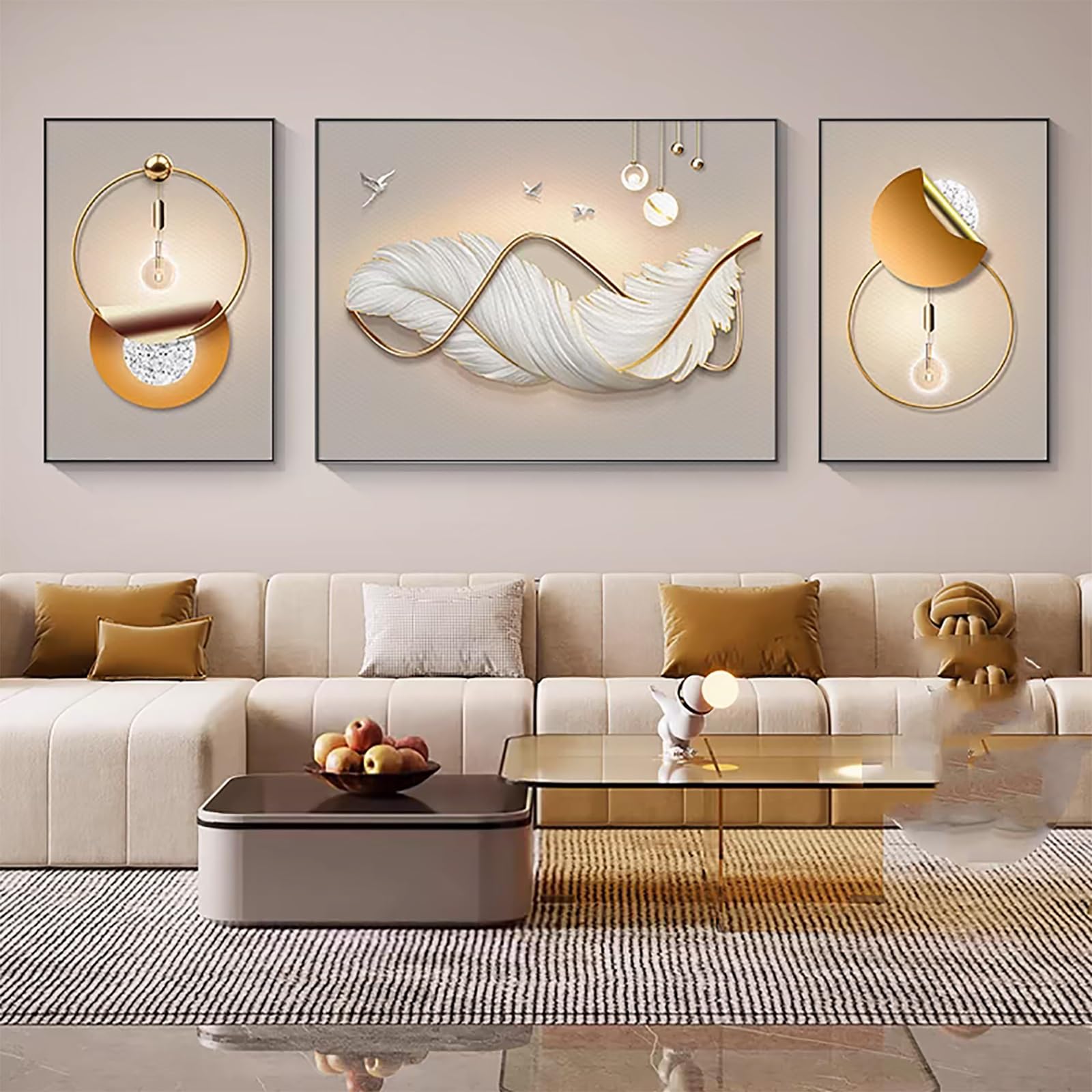 Moderne Räume stilvoll gestalten mit moderne wandbilder von ingalerie