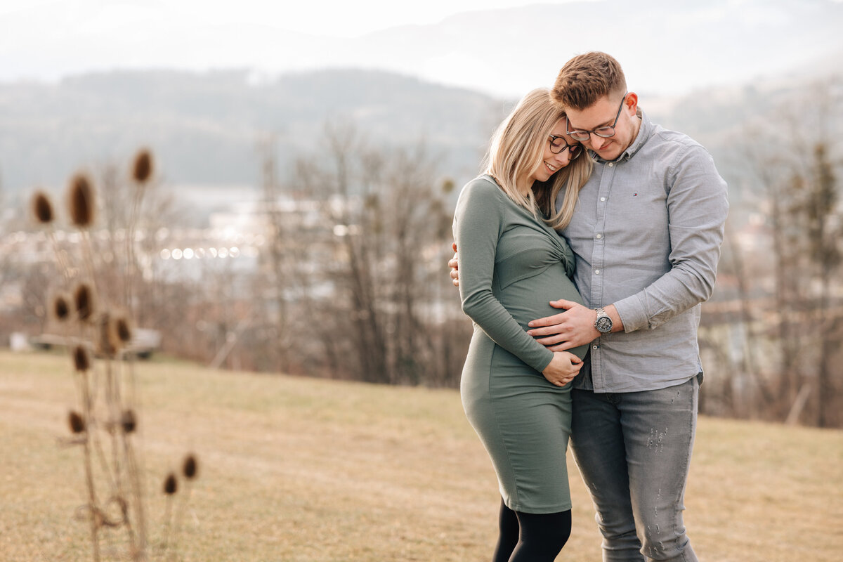 Babybauchfotografie für Erinnerungen, die dich immer begleiten