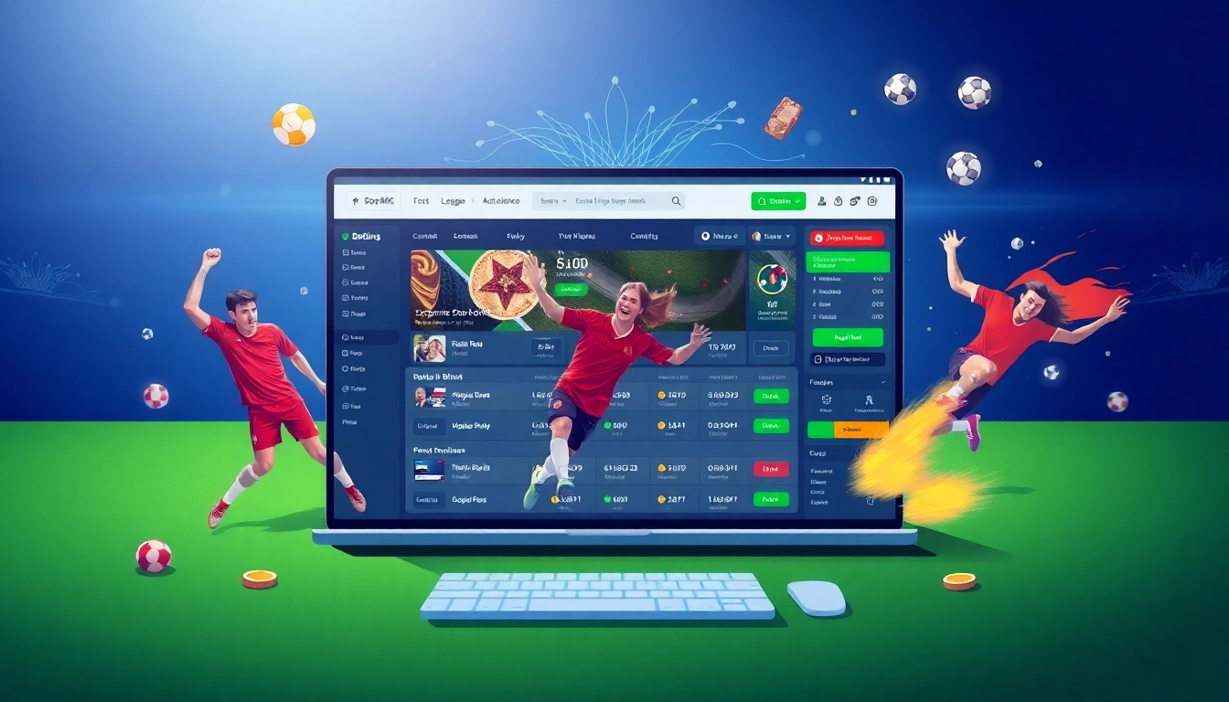 Explore new online neue wettanbieter featuring modern designs and engaging sports elements.
