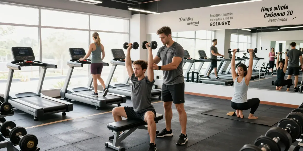 Astera Shop bietet hochwertige Fitnessprodukte im modernen Gym mit motivierten Trainierenden.