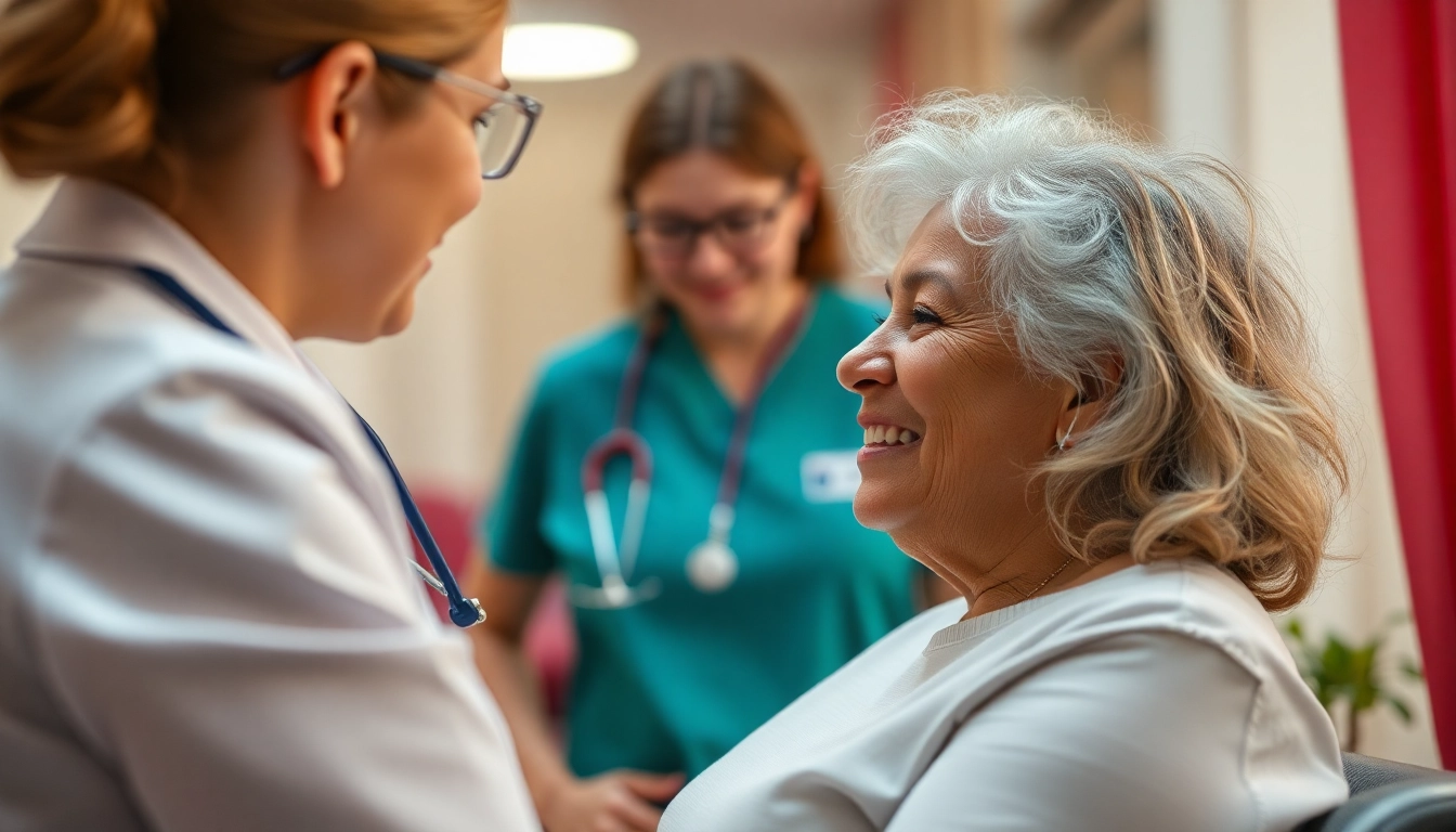 Pflegefachkraft Hameln bietet einfühlsame Betreuung für Patienten mit einem Lächeln.