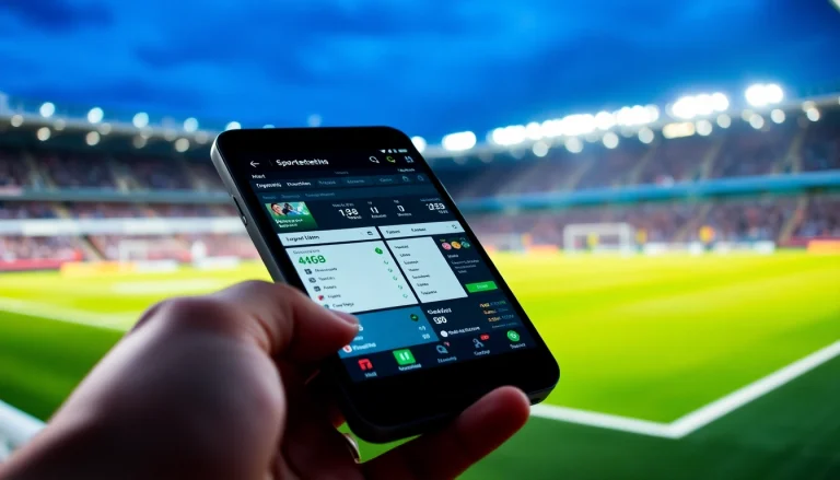 Erlebe die besten Wett Apps mit einem modernen Interface auf einem Smartphone, ideal für Sportwetten.