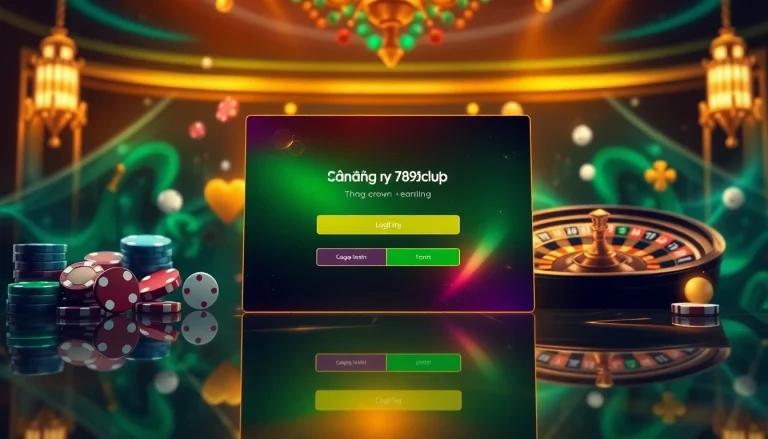 Engage with the thrilling casino atmosphere by initiating đăng nhập 789club on a sleek online interface.