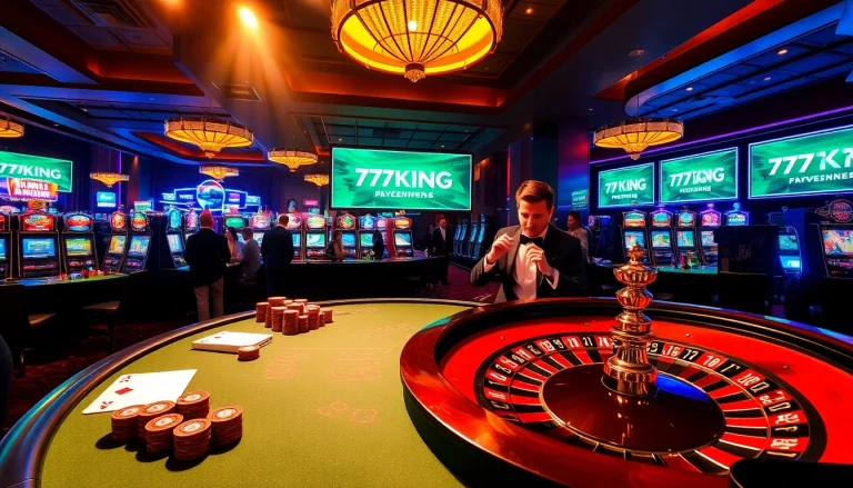 Experience thrilling gambling at 79KING's vibrant casino scene with poker and roulette action.