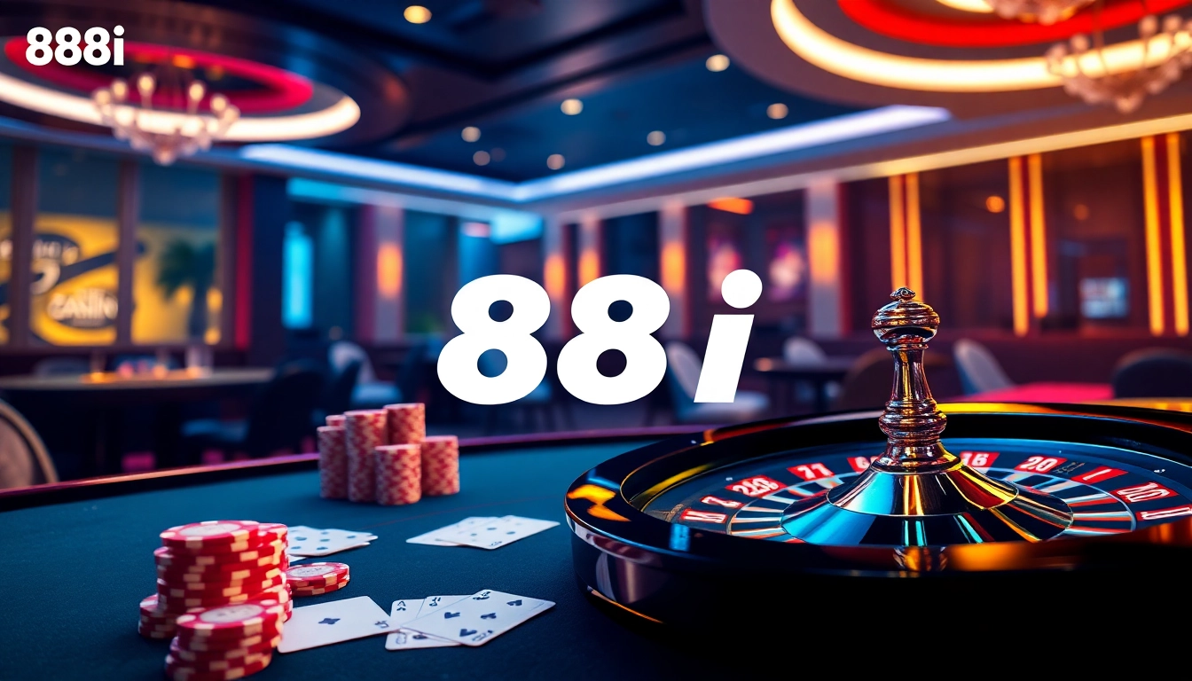 Experience the excitement of 88i đăng nhập at a luxury online casino with glimmering games and chips.