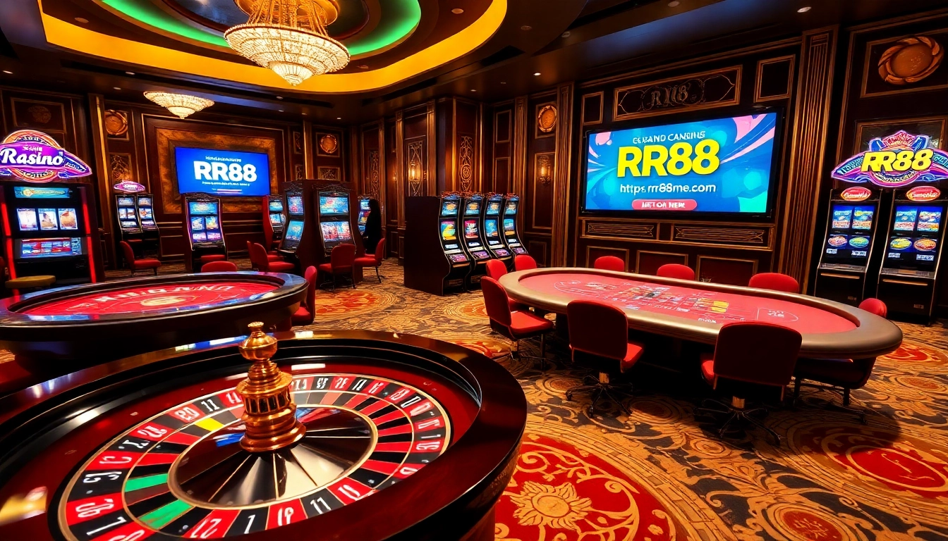 Win big at RR88 with exhilarating online casino games like slots and poker.