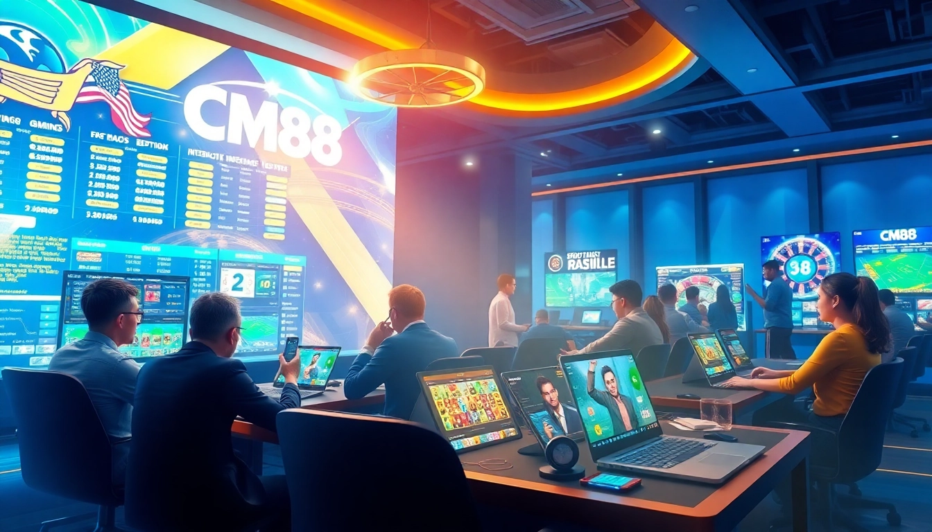 CM88 online gambling platform showcasing engaging sports and casino games experience.