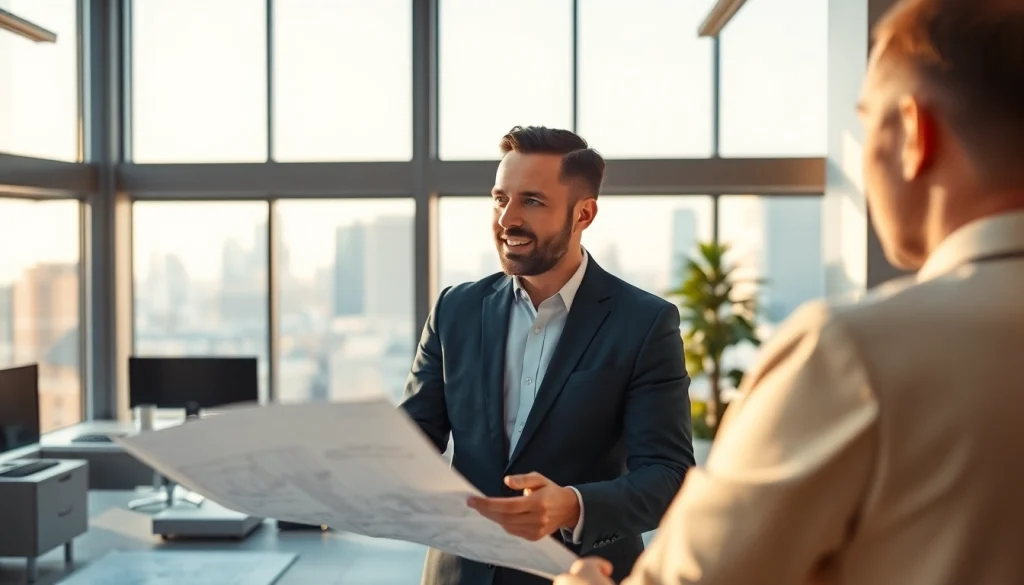 Headhunter Ingenieure beraten Ingenieure in einem modernen Büro. Professionelles Setting mit starker Kommunikation.