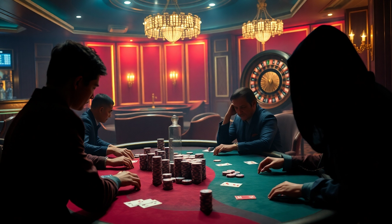 Experience the thrill of gameplay with ghostly elements in Truyên ma-themed casino action.