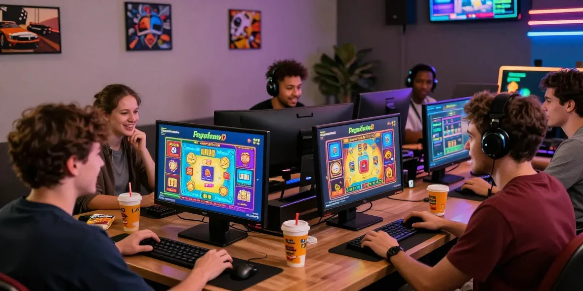 Spieler genießen ein Paysafe Card Casino Erlebnis zu Hause mit lebhaften Bildschirmen und fesselnden Spielen.