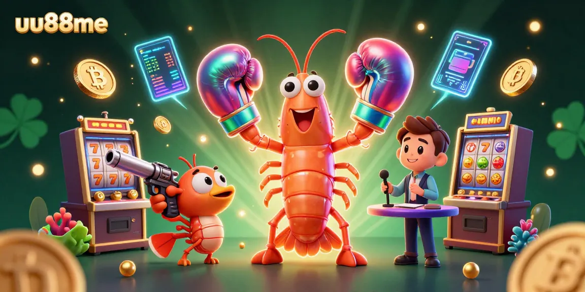 Join the exciting world of uu88me, where lively slot games and crypto elements create a thrilling casino atmosphere.