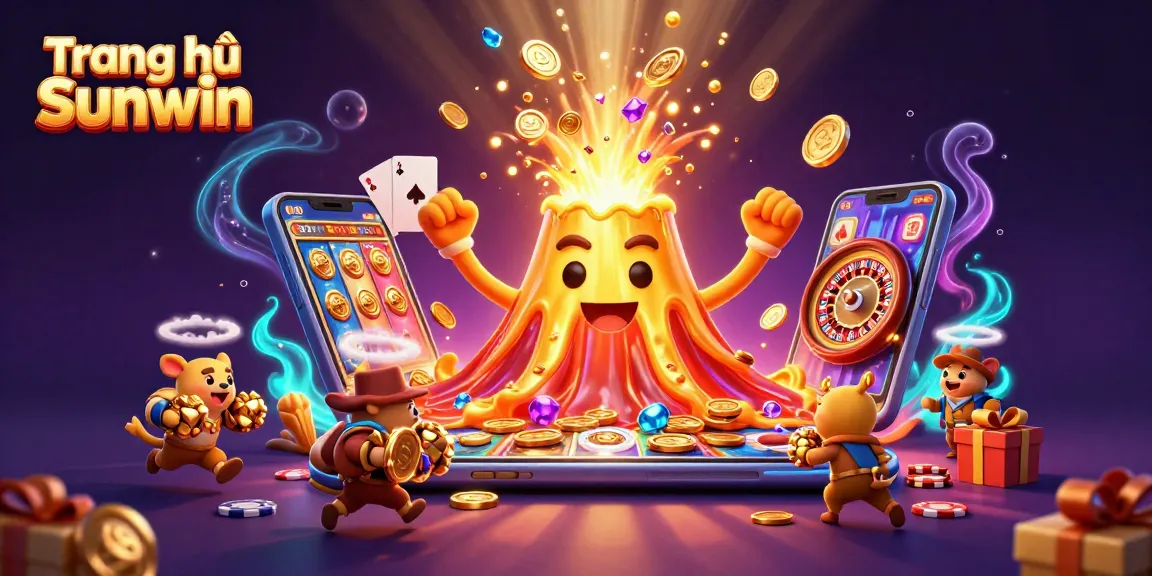 Play exciting games at Trang chủ Sunwin with treasures, slots, and vibrant casino elements.
