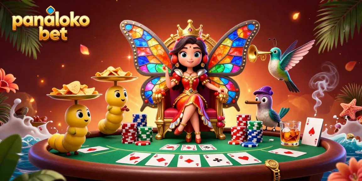 Panaloko bet offers exciting gaming adventures with a vibrant 3D casino scene showcasing dynamic elements and characters.