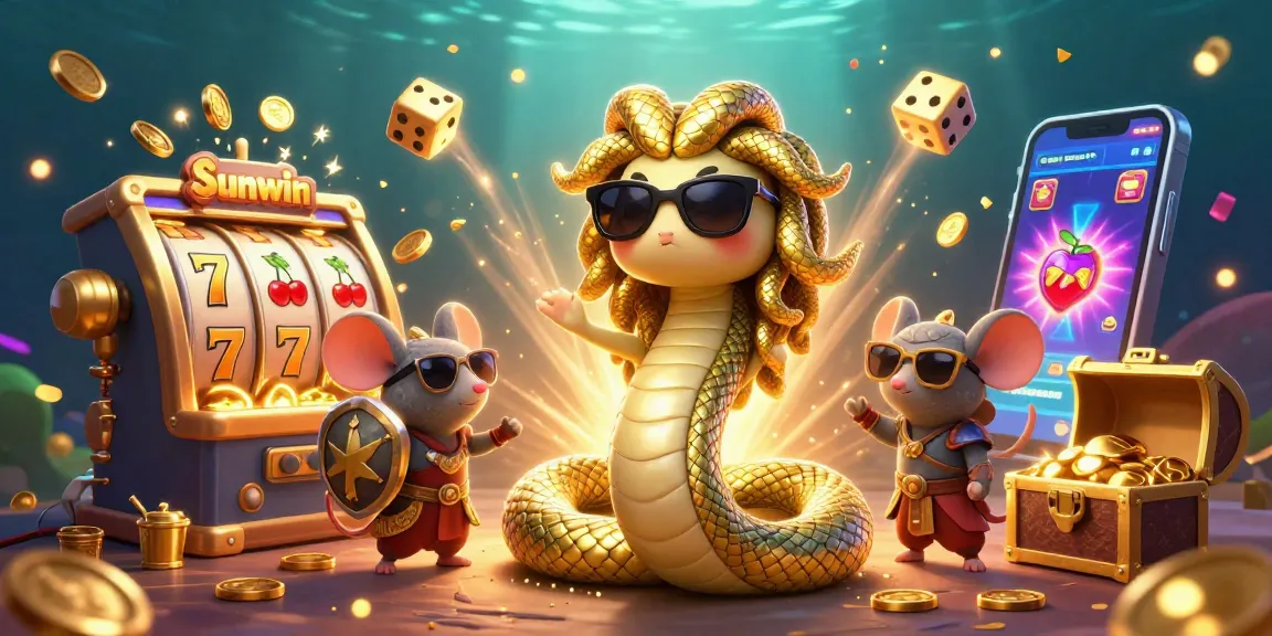 Spin the slot machine with Sunwin’s vibrant game elements and Medusa in action!